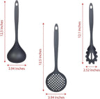 Glad Cooking Kitchen Utensils Set – 7 Pieces, Nylon Tools - Image 4