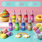 Food Coloring Set - 8 Colors Liquid Edible Dye for Baking Cake Cookie 6ml - Image 6