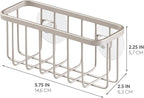 iDesign Rust-Resistant Stainless Steel Sponge Holder - Image 2