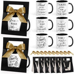 LemonRoad 12 Set Employee Appreciation Gift 12 oz Thank You Mug and Mug Box by Unknown