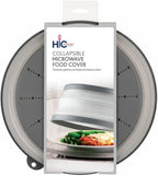 HIC Kitchen Collapsible Microwave Food Cover, BPA Free, Contains Splatter and - Image 6