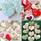 MrCookie Heart Cookie Cutters Set,6pc,Thickened Stainless Steel - Image 3