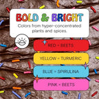 Supernatural Rainbow Softies Sprinkles, Dye-Free Vegan Baking Decor, 16oz - Image 5