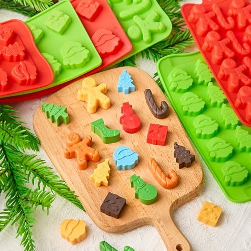 Christmas Chocolate Silicone Molds, 6 PCS - Image 7