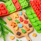 Christmas Chocolate Silicone Molds, 6 PCS - Image 7