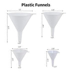 Plastic Funnel Set, Kitchen Funnels - Image 2
