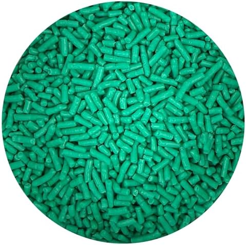 Bright Green Sprinkles Jimmies 4 oz, Sprinkles For Cake Decorating, Baking, Ice Cream & More, The Hampton Candy Company - Image 3