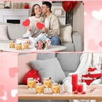 Maxcheck 6 Pack 12 oz Valentines Day Heart Coffee Mugs - Image 6