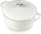 E-far 6 Quart Dutch Oven, Enameled Cast Iron Dutch Oven Pot by E-far