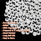 Edible Eyes Sprinkles,Edible Candy Eyeballs for Halloween Cake Decorating - Image 5