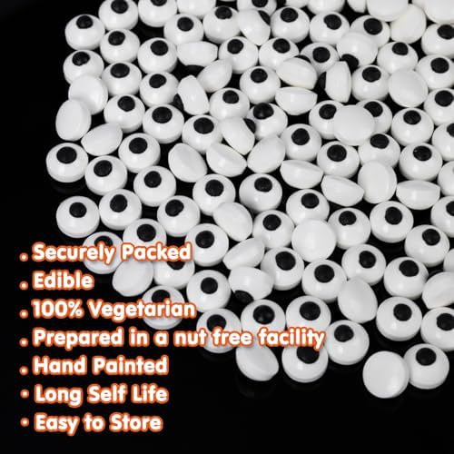 Edible Eyes Sprinkles,Edible Candy Eyeballs for Halloween Cake Decorating - Image 5