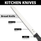 Spyderco Lightweight Kitchen Bread Knife - Image 4