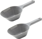 2 PACK 1 Cup Capacity Dog and Cat Plastic Pet Food Scoop by NURYOSPACESAVING