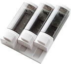 Shower Soap Dispenser 3-Chamber, Drill Free - Image 2