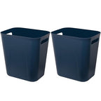 UUJOLY Plastic Small Trash Can Wastebasket, Garbage Container Basket by UUJOLY