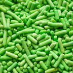 Unpretentious, Sprinkles: Green Sprinkles Jimmies, 12.8 Oz - Image 4