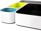 Three by Three Seattle 12 Piece Metal Organizer Tray Set - Image 3