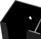 Acrylic Coffee Cup and Lid Storage Organizer Holder, 3 Compartments Disposable - Image 4