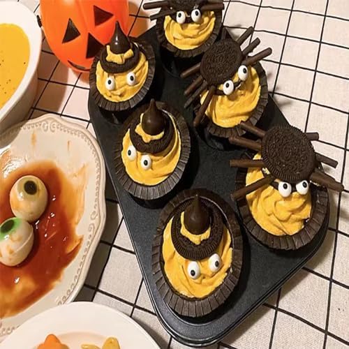 Candy Eyeballs Eyes Edible for Decorating Mix Color Dessert Sprinkles Cake Cupcakes Toppers Cookies Baking Halloween Christmas Easter Decoratings - Image 7