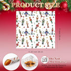 Marspark 100 Sheet Christmas Nutcracker Wax Paper for Food 11.4 x 11 Inch - Image 3
