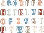 Colorations EasyGrip Alphabet Dough Cutters - Image 4
