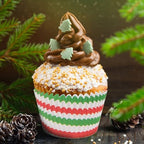 600 Pack Christmas Candy Cupcake Liners Wrappers Baking Cups Santa Holiday Paper Wraps Muffin Liners for Xmas Birthday Party Candy Cake Decorations Supplies(12 Styles) - Image 7
