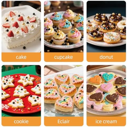 Edible Pearl Sprinkles for Cake Decorating,Black Gold Candy Sprinkle Mix - Image 5