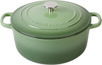 EDGING CASTING Enameled Dutch Ovens Cast Iron Dutch Oven Pot by EDGINGCOOKWARE