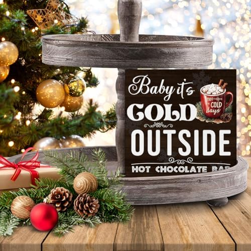 Hot Chocolate Bar Christmas Decorations - Winter Christmas Decor - Image 7