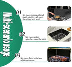 Large 3 Sided Splatter Guard for Frying Stove Top, Oil Splash Guard Cooking for - Image 5
