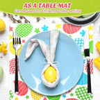Marspark 100 Sheet Easter Wax Paper Easter Egg for Food 11.4 x 11 Inch - Image 6