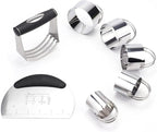 Tosnail Pastry Cutter, Dough Blender, 3 Cup Flour Sifter and Biscuit Cutter - Image 4