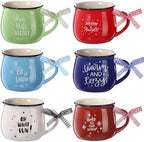 Sawysine 6 Set Christmas Coffee Mugs, Holiday Gift, Stylish Style - Image 3