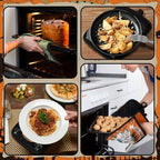Jingmore 12 Pcs Halloween Pot Holders with Pocket Retro Housewarming Gifts - Image 5