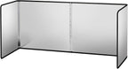 4 Sided Foldable Splatter Guard, Stainless Steel Grease Splatter Screen by Unknown