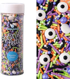 Sweets Indeed Halloween Sprinkles with Candy Eyeballs, 4 ounces by SweetsIndeed