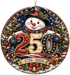 Christmas Ornaments, Snowman Decor, 2026 Christmas Ornaments - Image 5