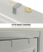 Moforoco Grey 9-Tier Over The Door Pantry Organizer, Pantry Organization and - Image 3