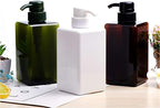 Pump Bottle, Refillable Plastic Empty Lotion Soap Dispenser Liquid Container - Image 8