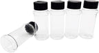 OJYUDD 16 Pack 3.4oz/100ml Plastic Spice Bottles Set, Empty Seasoning Containers - Image 8
