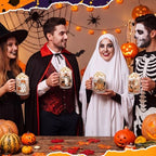 Tioncy 4 Pcs Halloween Coffee Mugs Ghost Glass Cups - Image 4