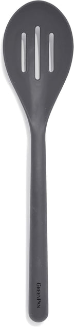 GreenPan Silicone Slotted Spoon, Cooking Kitchen Utensil, Mixing Stirring by GreenPan