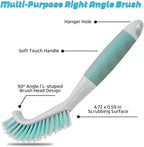 3 Pack Scrub Brush Set, Heavy-Duty Scrub Scrubbing Brushes - Image 5