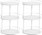 YATINEY Spice Rack, 3-Tier Turntable Organizer by Yatiney