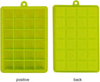 Ice Cube Tray, Silicone Square Ice Trays Easy Release Stackable Ice Cube Mold - Image 5