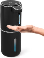 Automatic Soap Dispenser Touchless, Liquid Hand Soap Dispenser 12.8oz USB by MTYGK