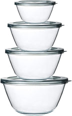 M MCIRCO Glass Mixing Bowls by MMCIRCO