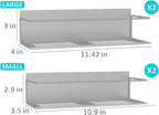 Magnetic Spice Rack For Refrigerator, Space Saving Magnetic Shelf For Fridge - Image 2