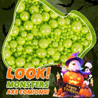 Edible Halloween Sprinkles,130g,Green Pearls Sprinkle for Cake Decorating - Image 6