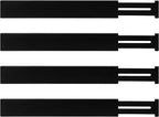 Utoplike 4 pcs Bamboo Kitchen Drawer Dividers Large, Adjustable Black Drawer - Image 8